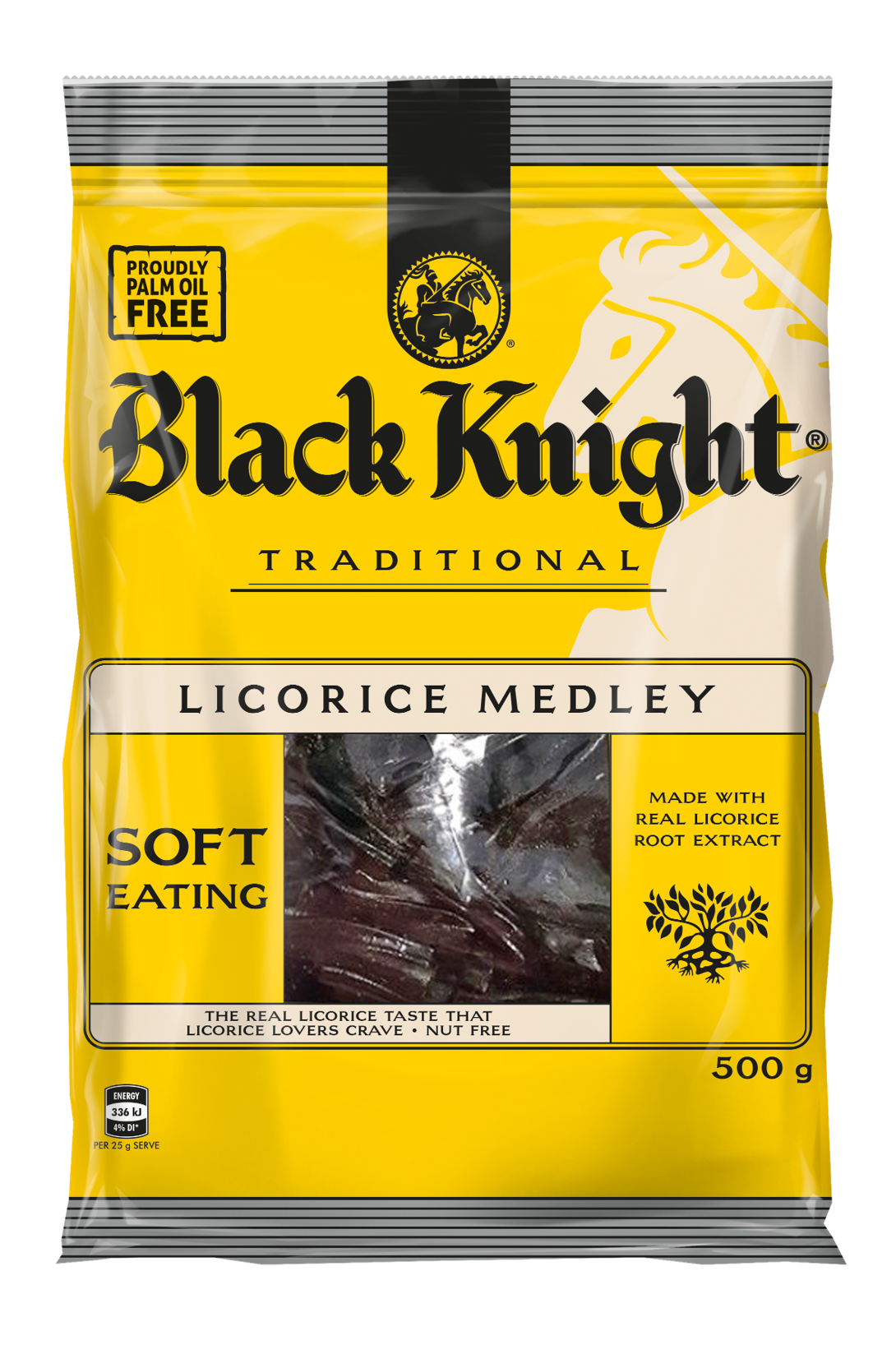 Black Knight Licorice Medley 500g (10 x 500g)