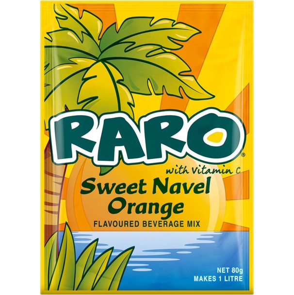 Raro Sweet Naval Orange 80g (20 x 80g)