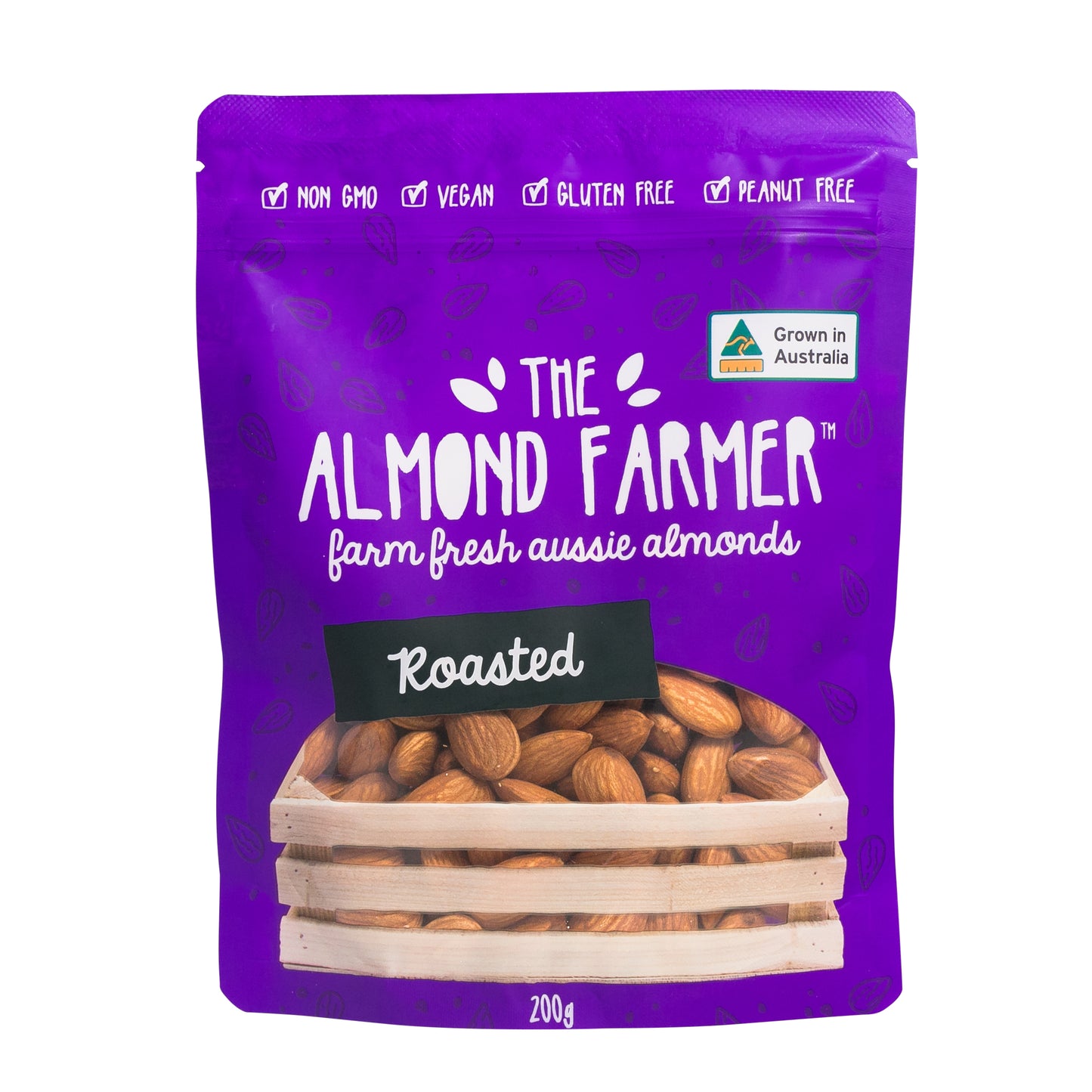 Almond Farmer Roasted Almonds 200g