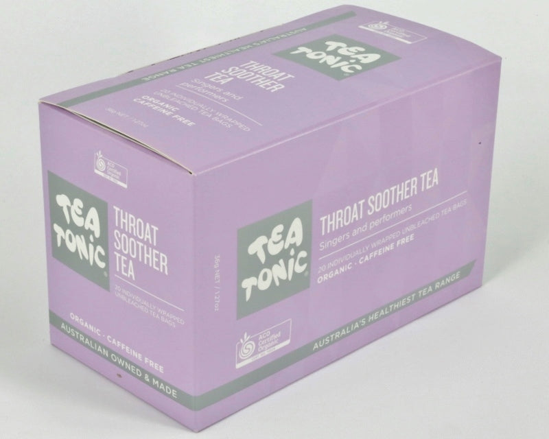 Tea Tonic Throat Soother 20 Tea Bags