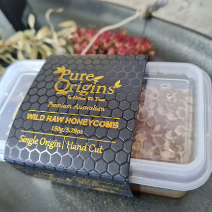 Pure Origins Wild Raw Honeycomb 150g