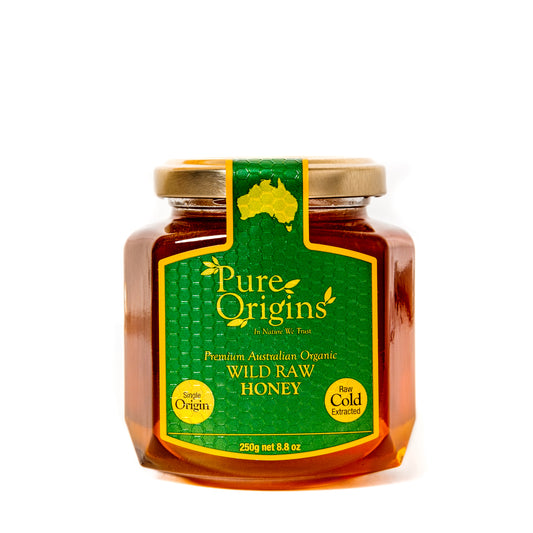 Pure Origins Wild Raw Honey 250g