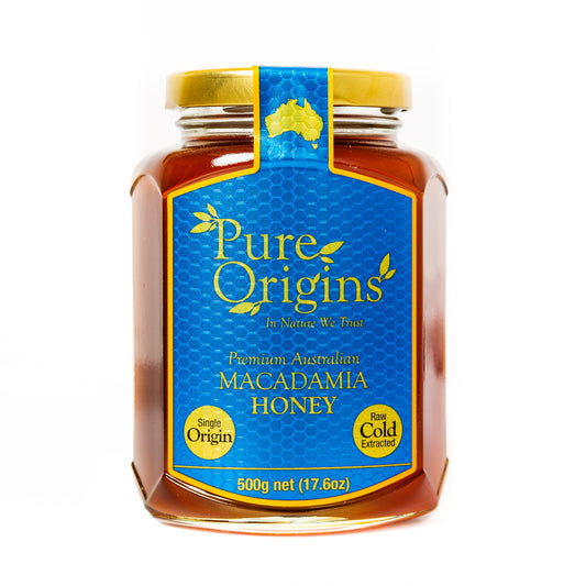 Pure Origins Macadamia Honey 500g
