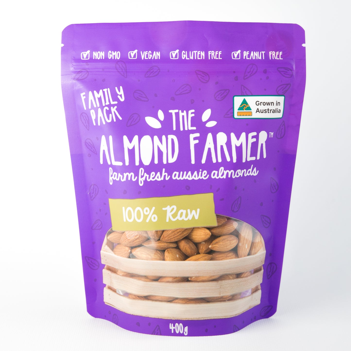 Almond Farmer 100% Raw Almonds 400g
