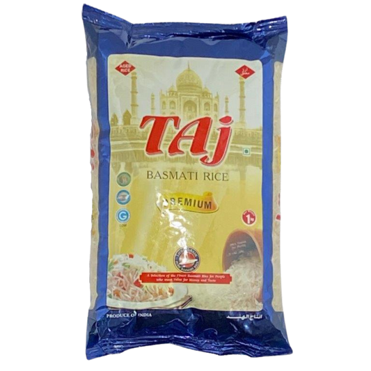 Taj Premium Basmati Rice 1kg (12 x 1kg)