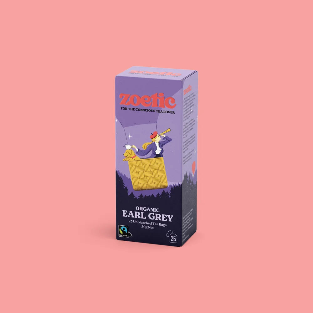 Zoetic Earl Grey Tea 25 tea bags