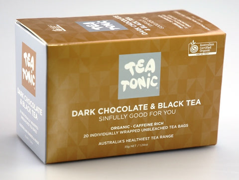 Dark Chocolate & Black Tea - 20 Tea Bags