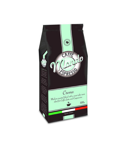 Caffe' Mondo 500g Crema Beans