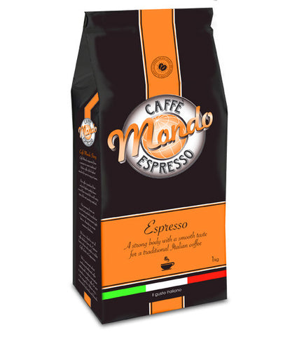 Caffe' Mondo 1kg Espresso Beans