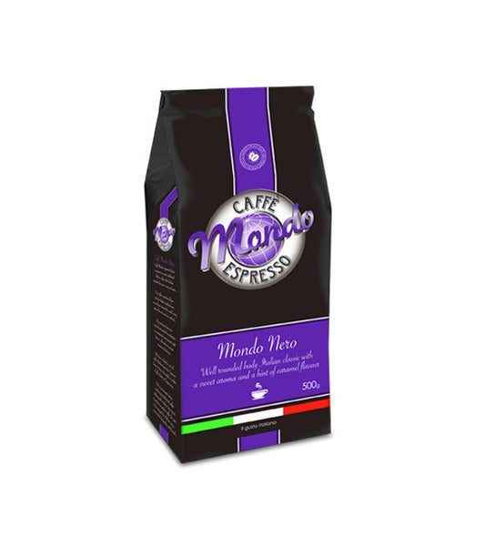 Caffe' Mondo 500g Mondo Nero Beans
